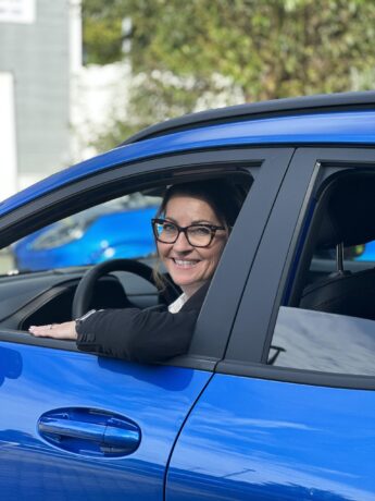 Monica P. Johannesen er ansatt hos Sørby Trafikkskole Drift AS