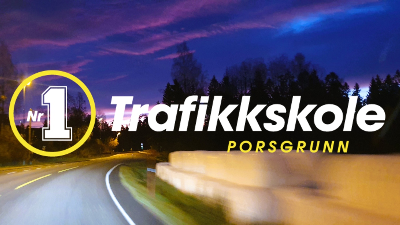 bilde nederst nr en trafikkskole prosgrunn